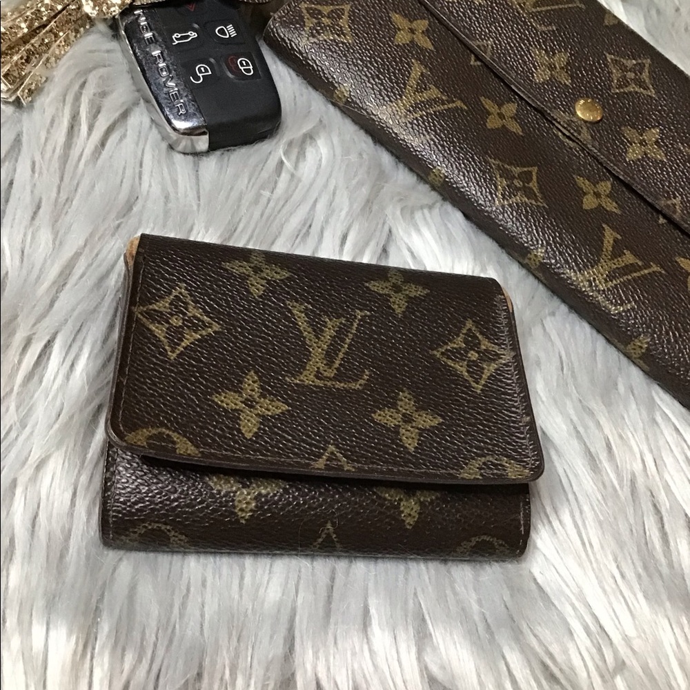 Auth Louis Vuitton Cartes Visite